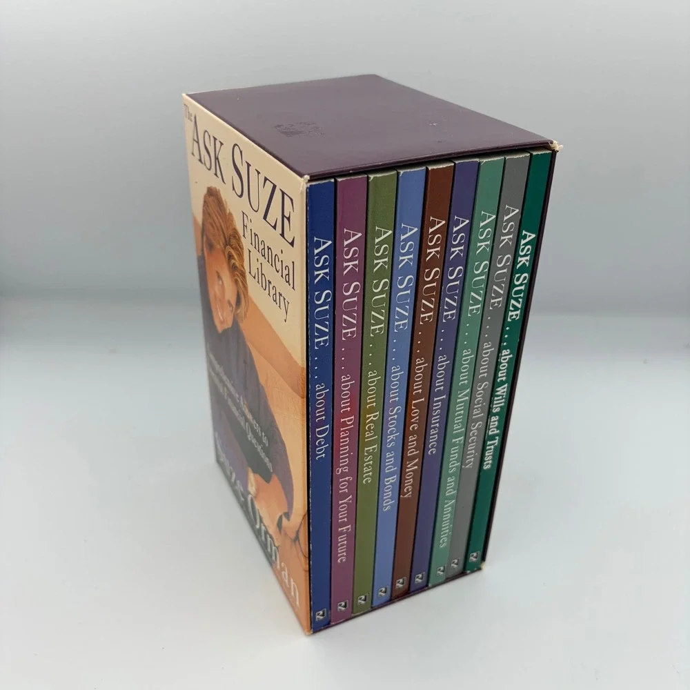 Ask Suze Financial Library 9 Volume Set Suze Orman Personal Finance Books